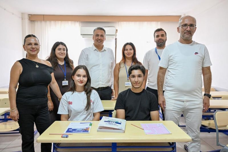 Mersin’de ücretsiz kurs desteğiyle 396 öğrenci üniversiteli oldu