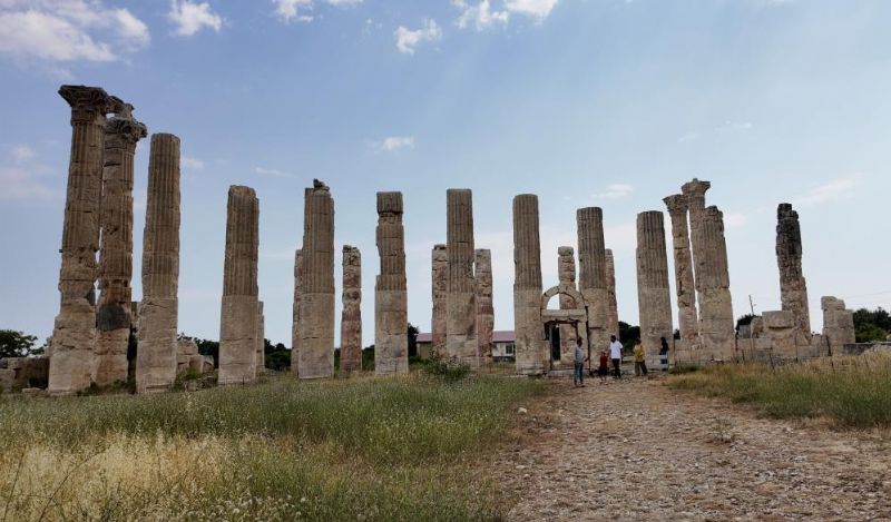 Torosların eteğinde Olba Krallığı’nın ibadet yeri ’Uzuncaburç’ misafirlerini ağırlıyor